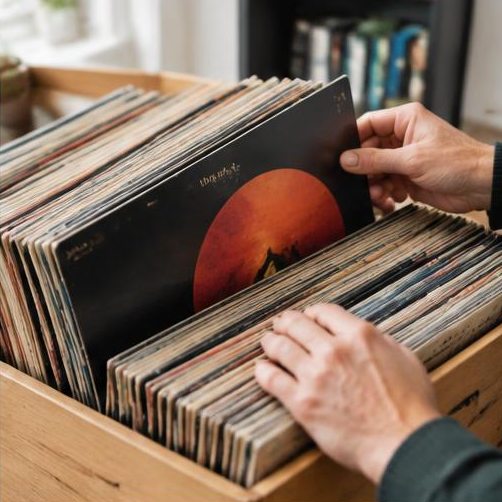 Vinylové desky z bazaru: jak posoudit stav